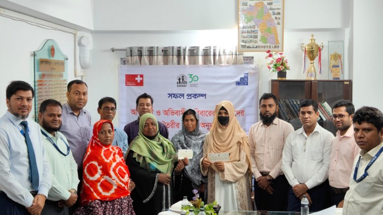 রামরুর উদ্যোগে কুমিল্লায় প্রবাসী পরিবারে
