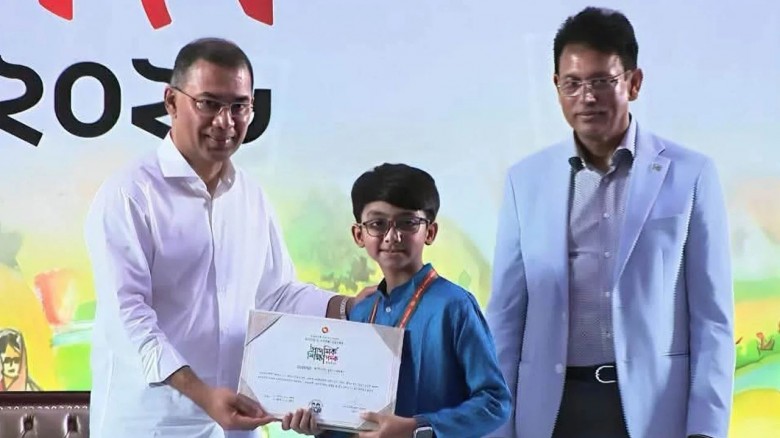 নৃত্যে জাতীয় পর্যায়ে সেরা হয়ে প্রধানমন্ত