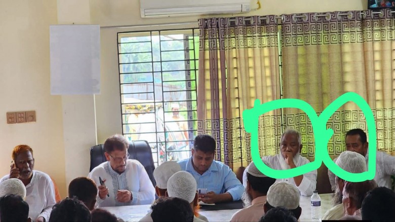 আওয়ামীলীগের সভাপতি-সেক্রেটারীকে সাথে নিয়
