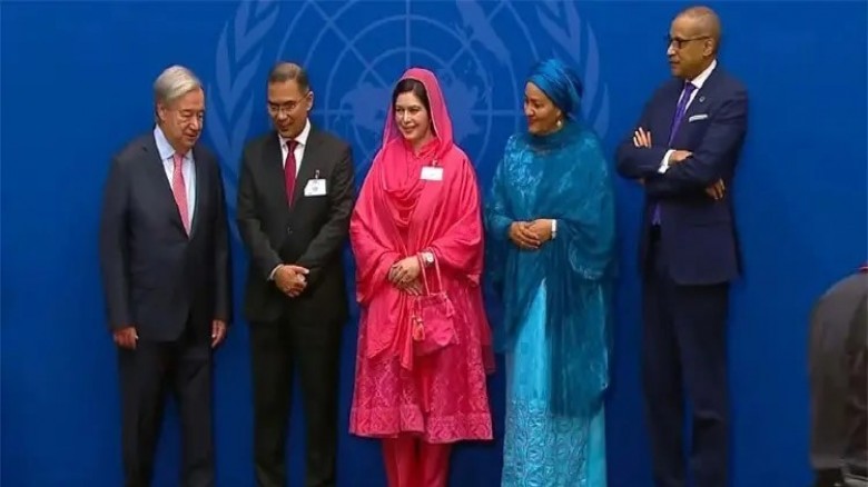 জাতিসংঘ মহাসচিবের প্রাতরাশে অংশ নিয়েছেন 