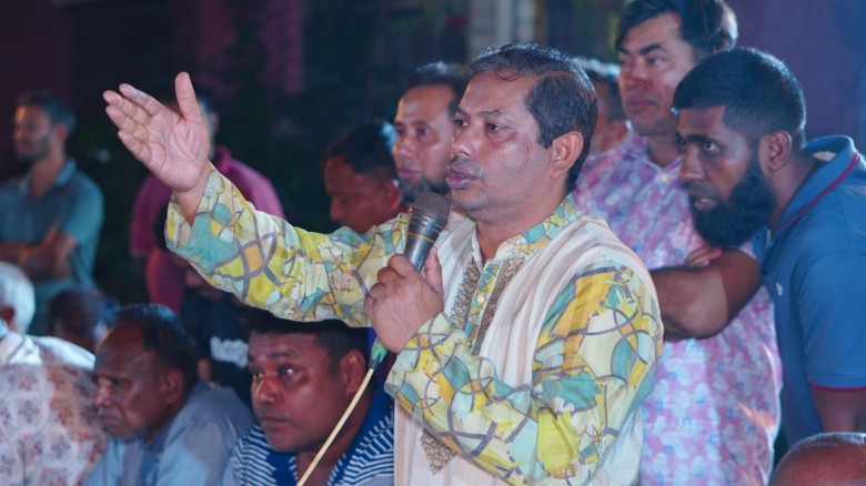 জগন্নাথপুরে প্রায় দুই হাজার মানুষের সঙ্গ