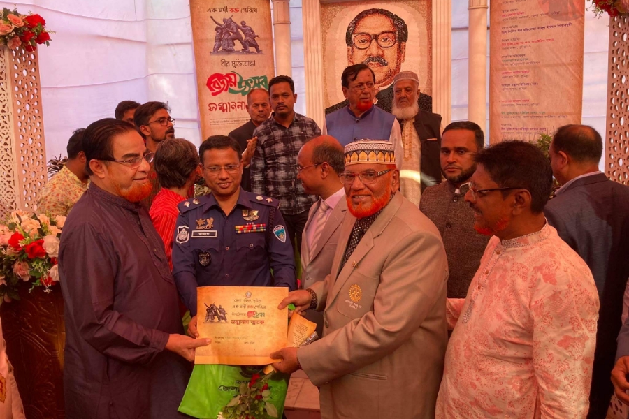 জেলা পরিষদের উদ্যোগে বীর মুক্তিযোদ্ধা বিজয় উৎসব ও সম্মাননা প্রদান 