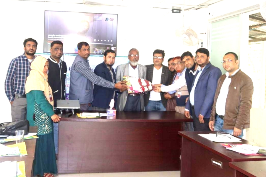 জাতীয় পরিবেশ পদক প্রাপ্তি এবং সিসিডিএর কার্যনির্বাহী কমিটি সদস্য নির্বাচিত হওয়ায় মতিন সৈকতকে সংবর্ধনা 